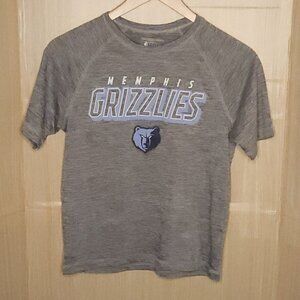 NBA Memphis Grizzlies Grey Athletic Top Small